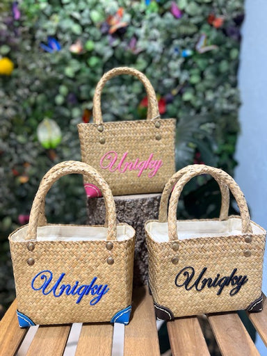 Basket Bags カゴバッグ — UNIQKY